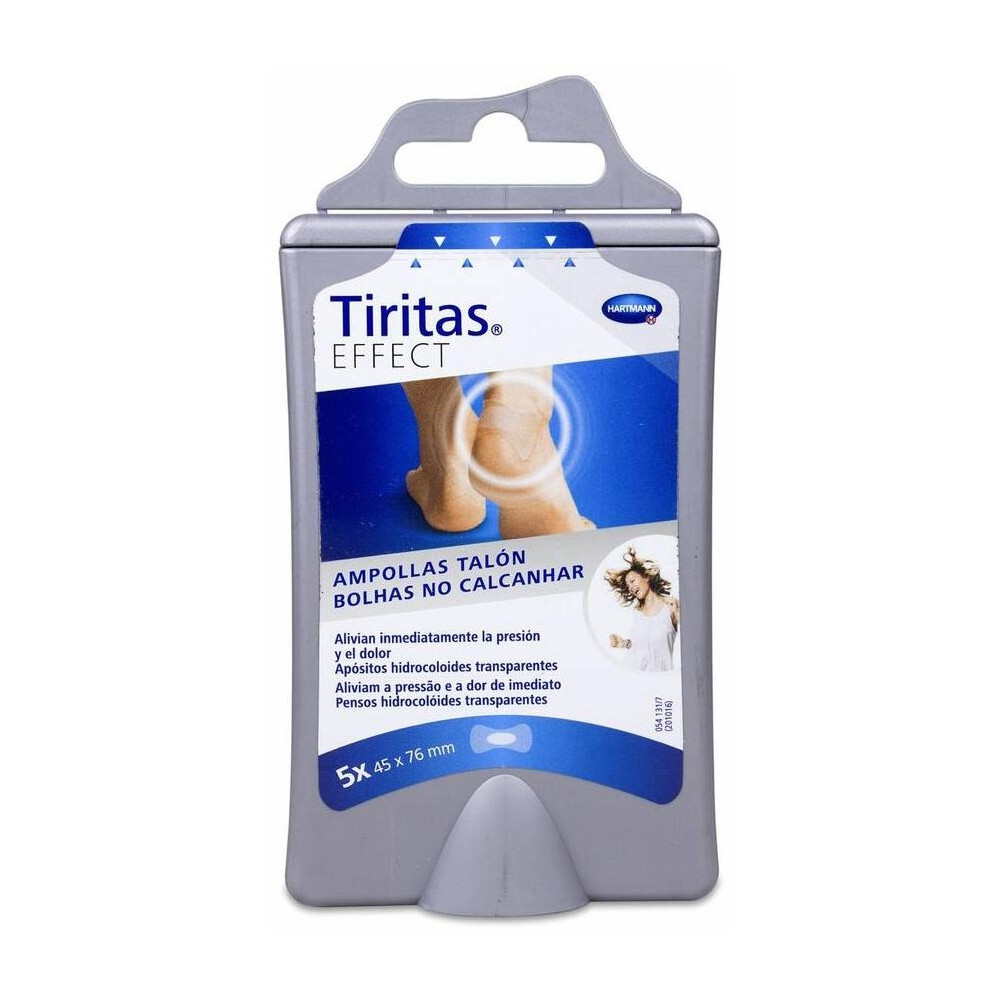 Tiritas Dermaactive Ampollas Talón 76 X 45 Mm, 5 Uds