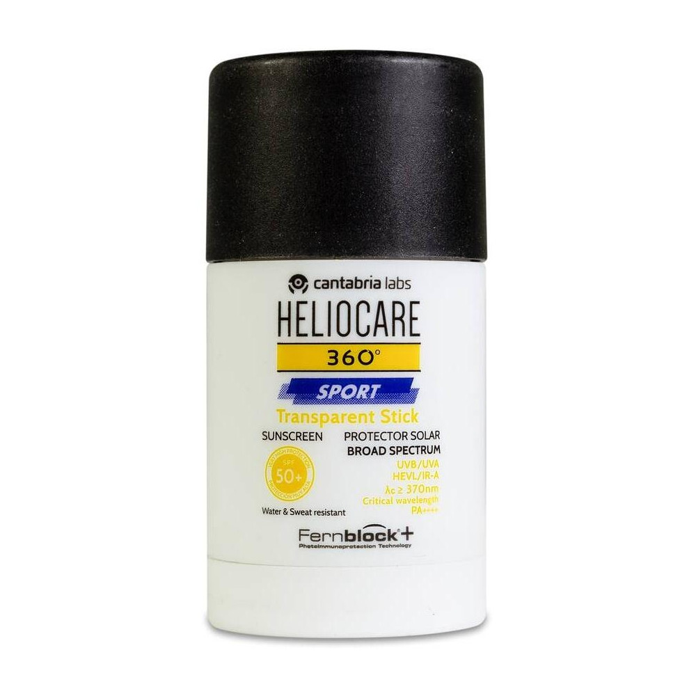 Heliocare 360º Sport Transparent Stick Protector Solar Spf50+ 25G