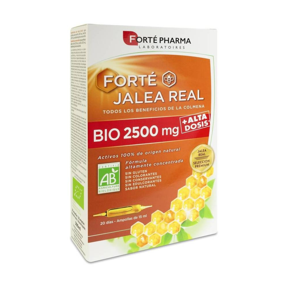 Forté Jalea Real Bio 2500 Mg Ampollas 20 X 15 Ml