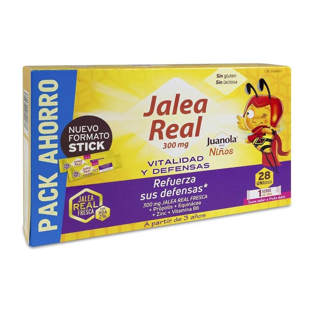 Juanola Jalea Real Niño Vitalidad Y Defensas, 28 Sobres