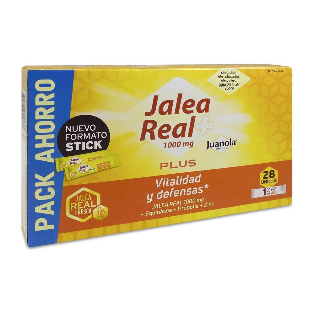 Juanola Jalea Real Plus, 28 Sobres