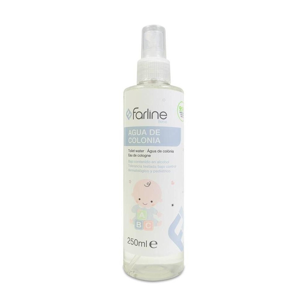 Farline Agua De Colonia Para Bebé, 250 Ml