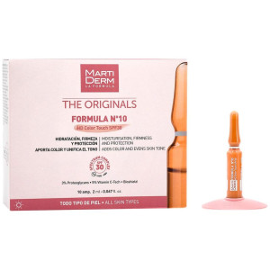 Martiderm The Originals Formula Nº10 Hd Color Touch Spf30 10 Ampollas