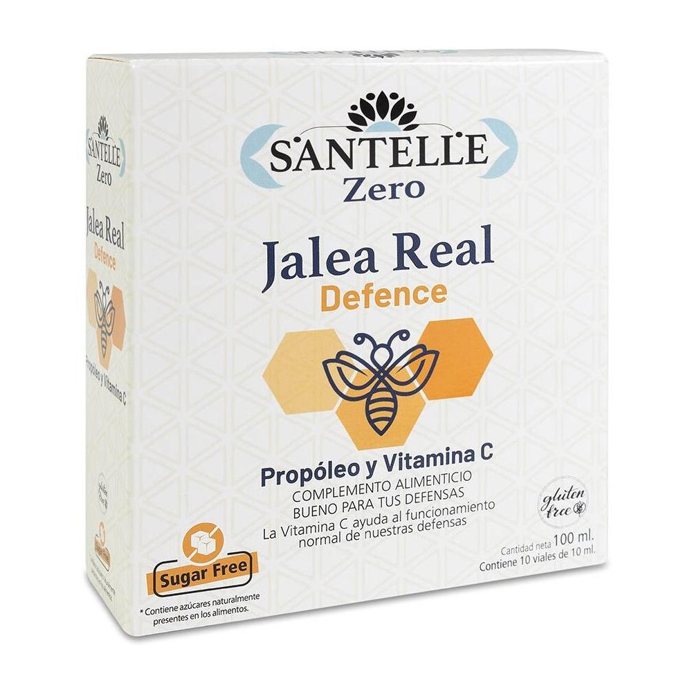 Ynsadiet Santelle Jalea Real Defence Propóleo Y Vitamina C, 10 Viales De 10 Ml