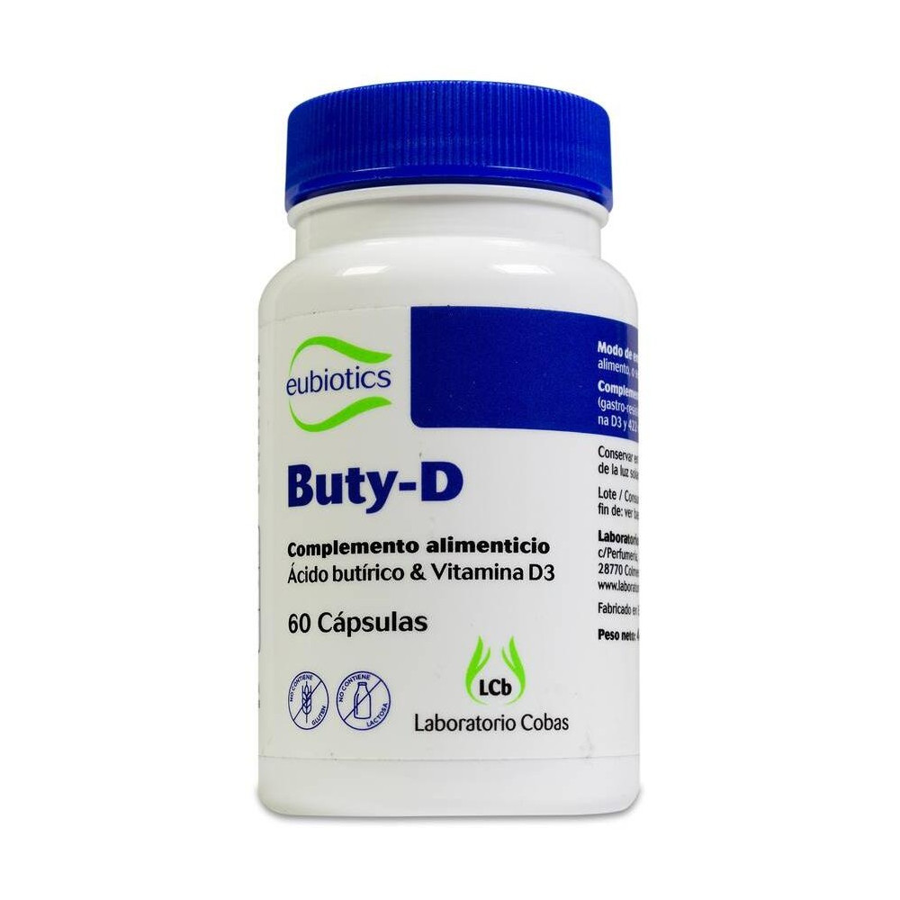 Eubiotics Buty-D, 60 Cápsulas