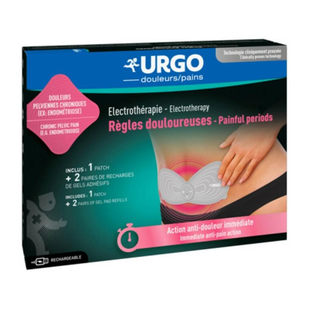 Urgogyn Reglas Dolorosas Parche De Electroterapia Recargable
