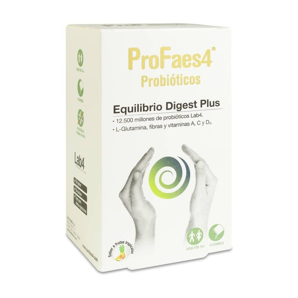 Profaes4 Equilibrio Digest Plus Para El Bienestar Intestinal 10 Sobres