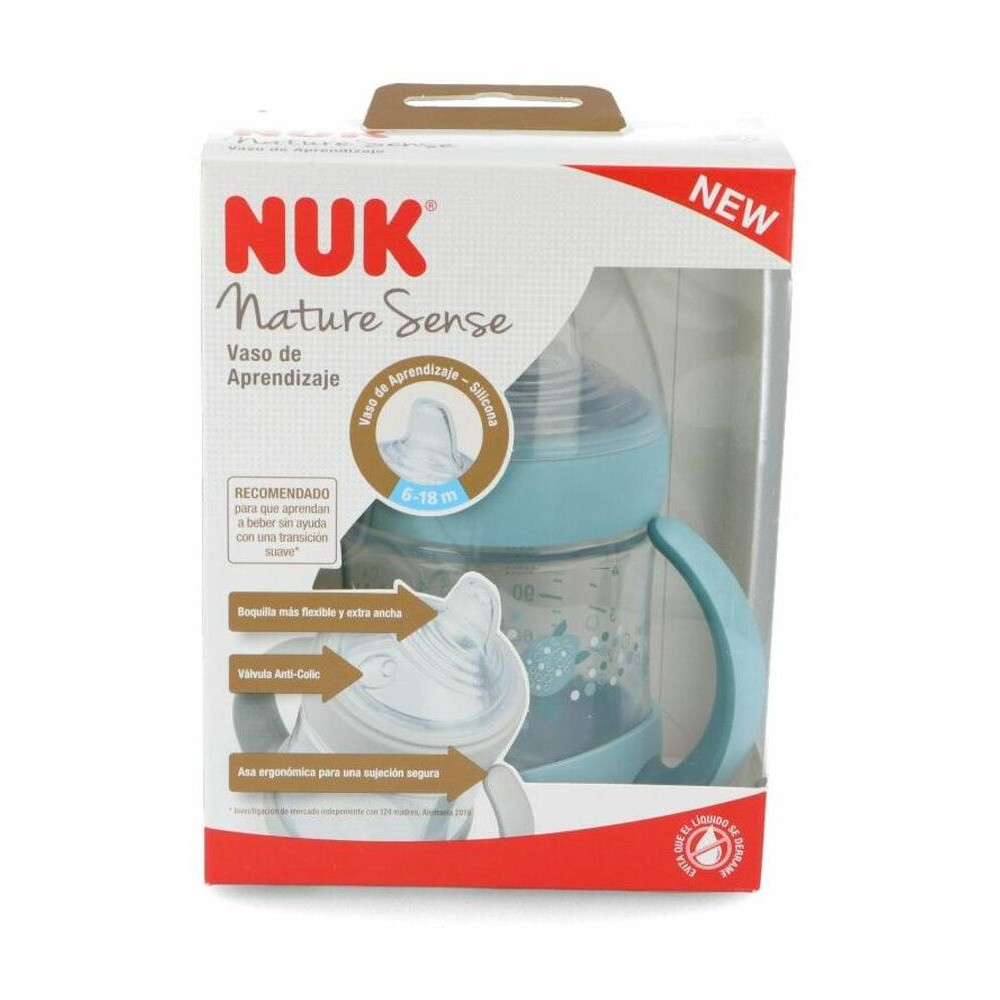 Nuk Biberón Nature Sense Pp Entrena Silicona 150 Ml