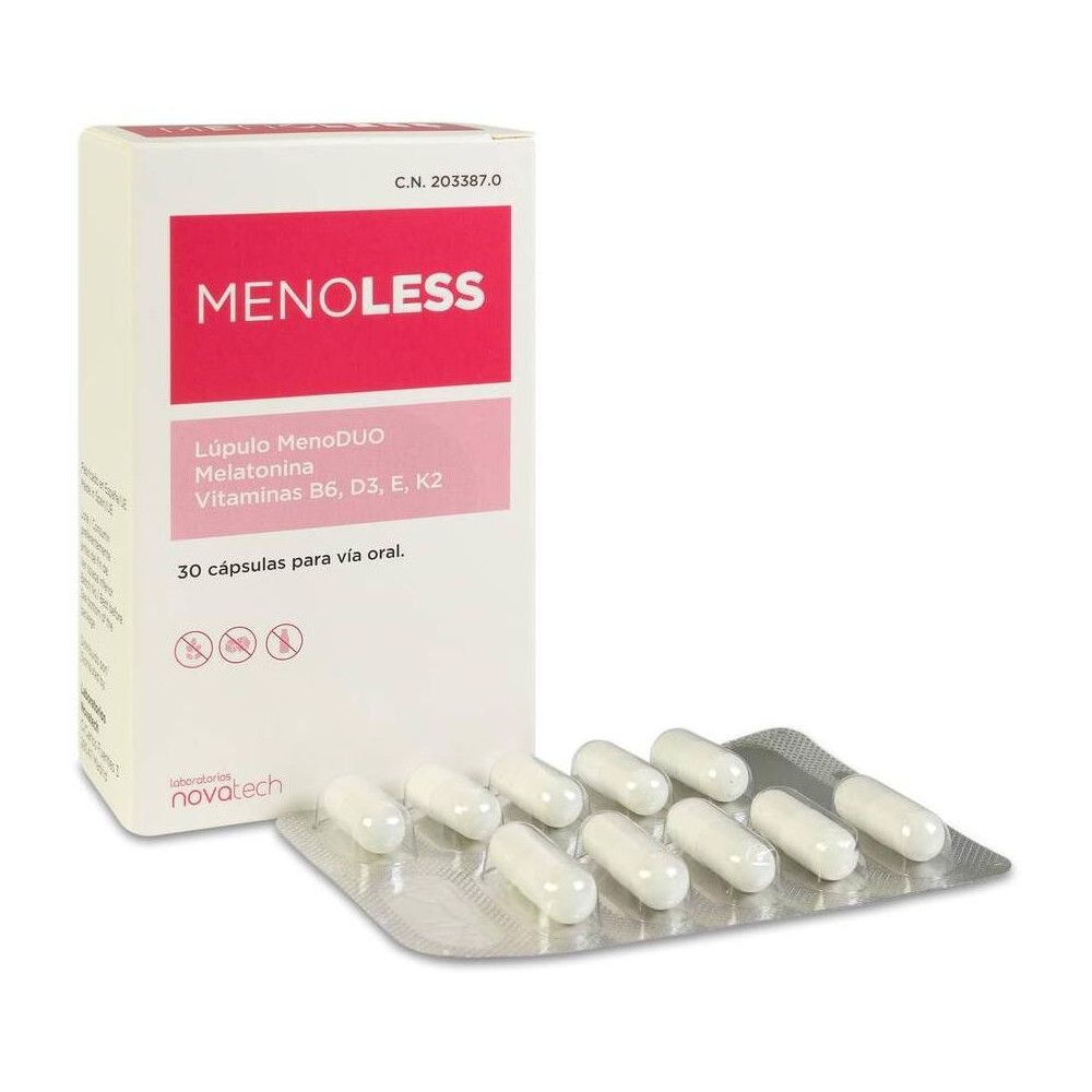 Menoless 30 Capsulas Novatech