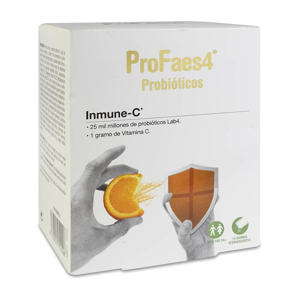 Profaes4 Inmune-C Complemento Con Probióticos En Sobres 14U