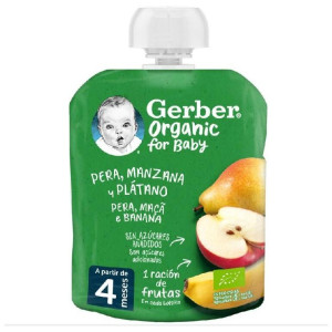 Gerber Organic Puré Pera,...