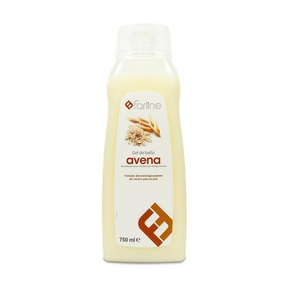 Farline Gel De Baño De Avena, 750 Ml
