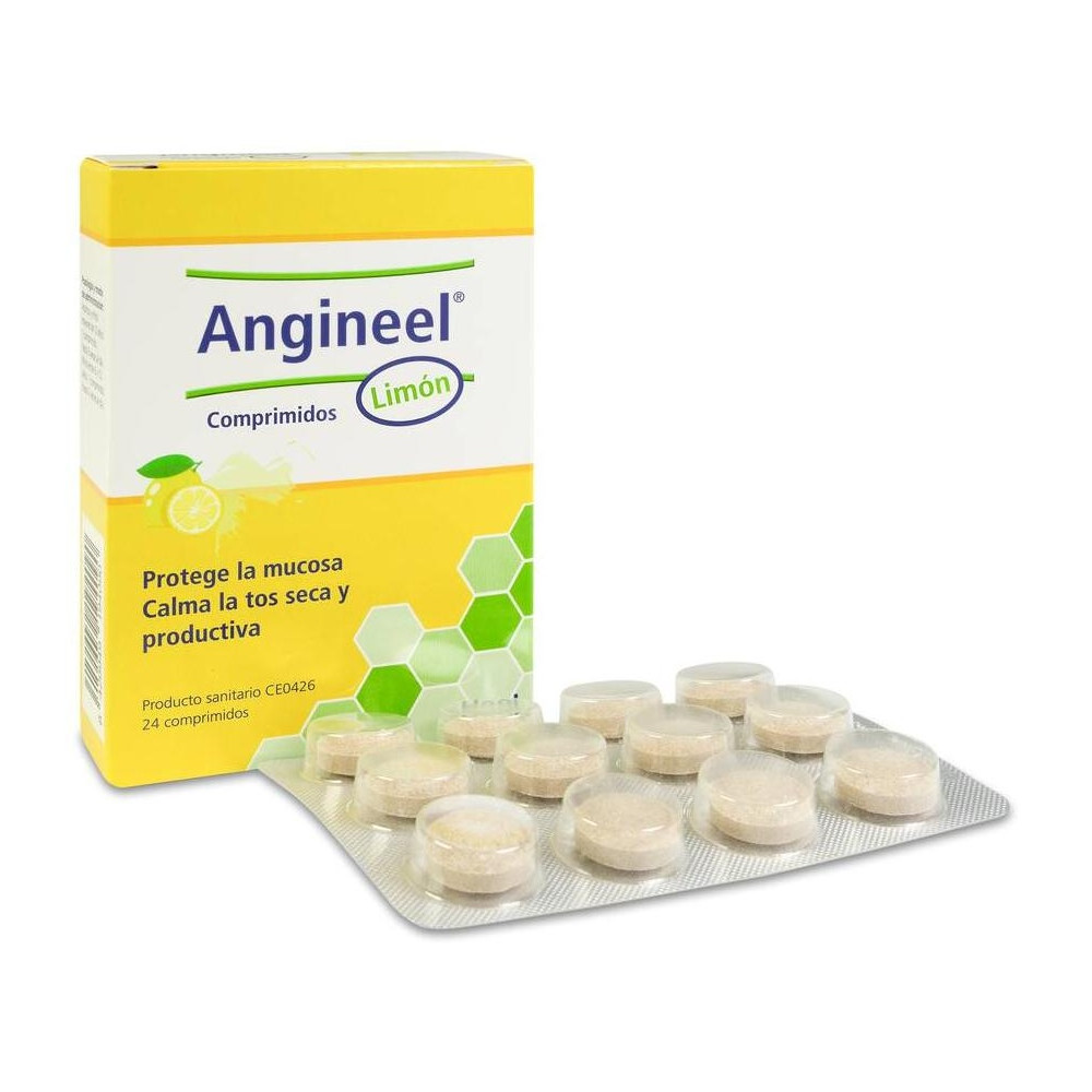 Angineel Heel Limón 24 Comprimidos