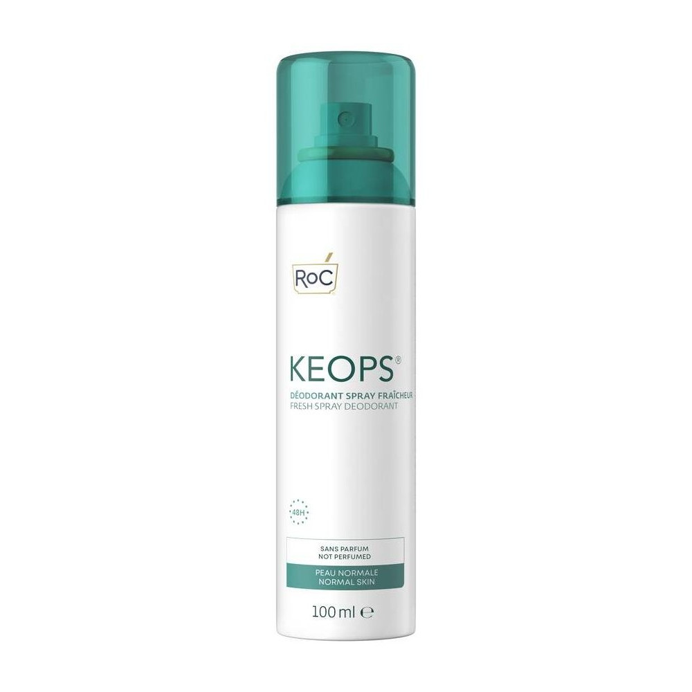 Pack Roc Keops Desodorante Spray Fresco, 2 Unidades X 100 Ml