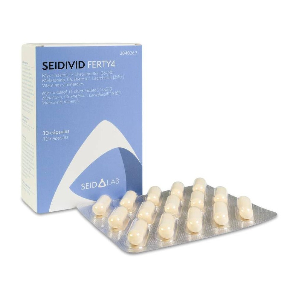 Seidivid Ferty4, 30 Cápsulas
