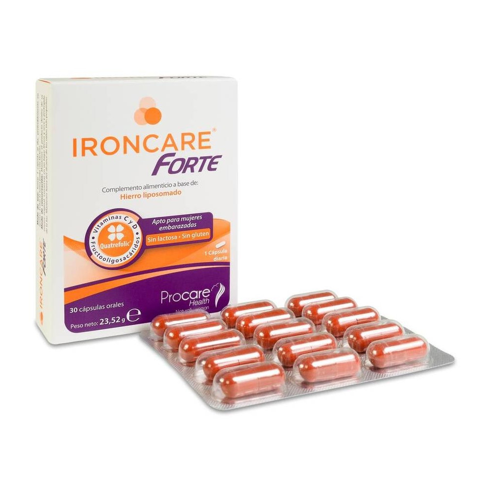 Procare Health Ironcare Forte, 30 Cápsulas