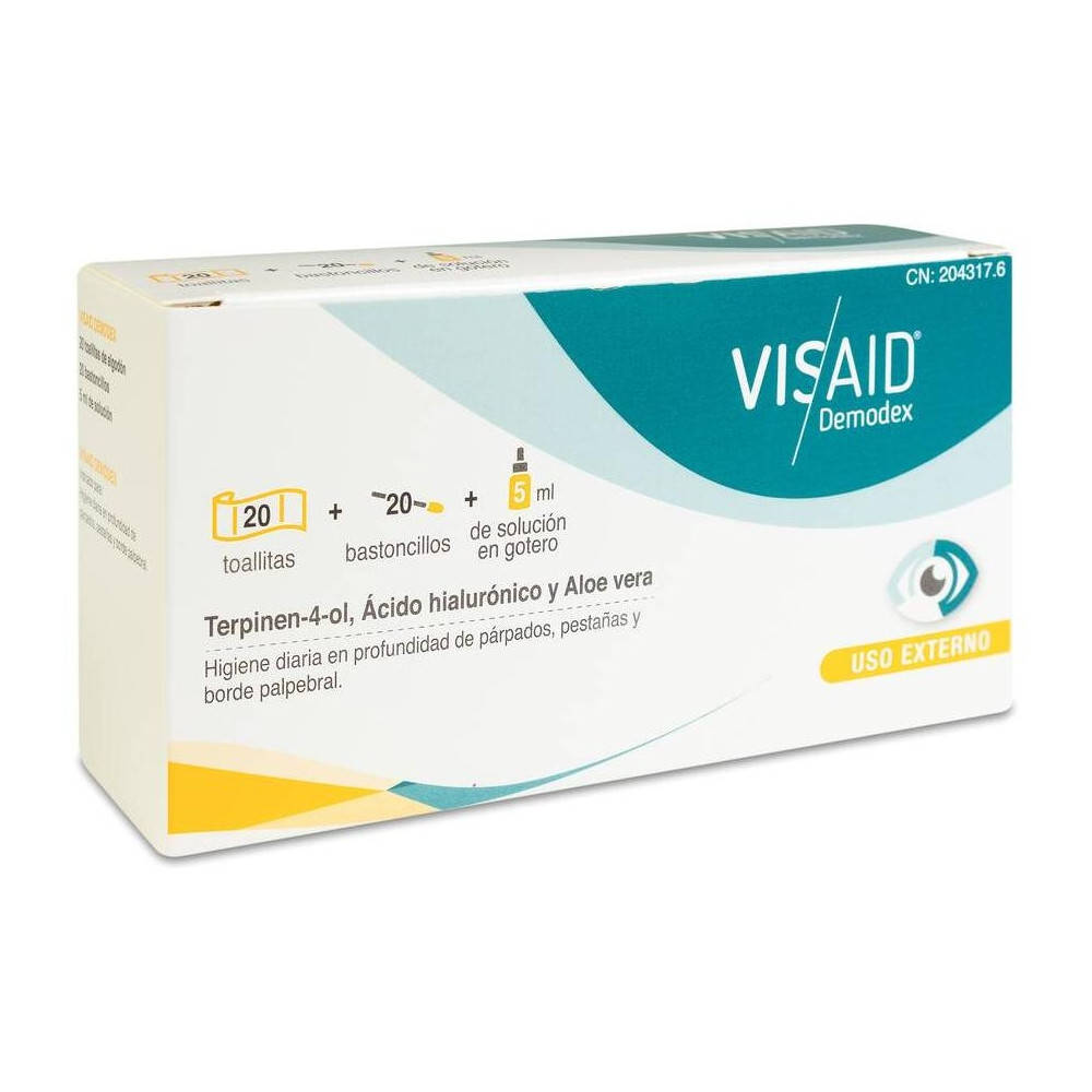 Vasaid Dermodex Tratamiento Ocular, 3 Uds