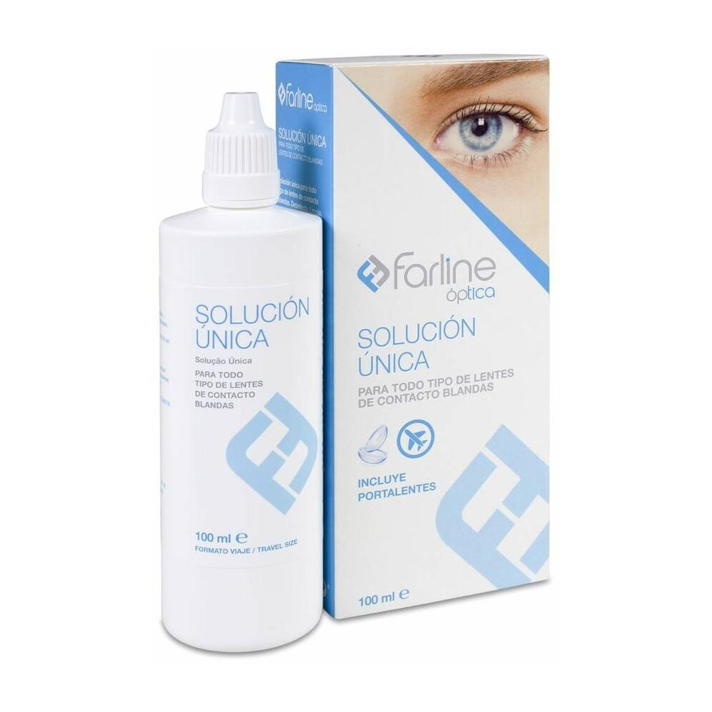 Farline Óptica Solución Única Formato De Viaje, 100 Ml
