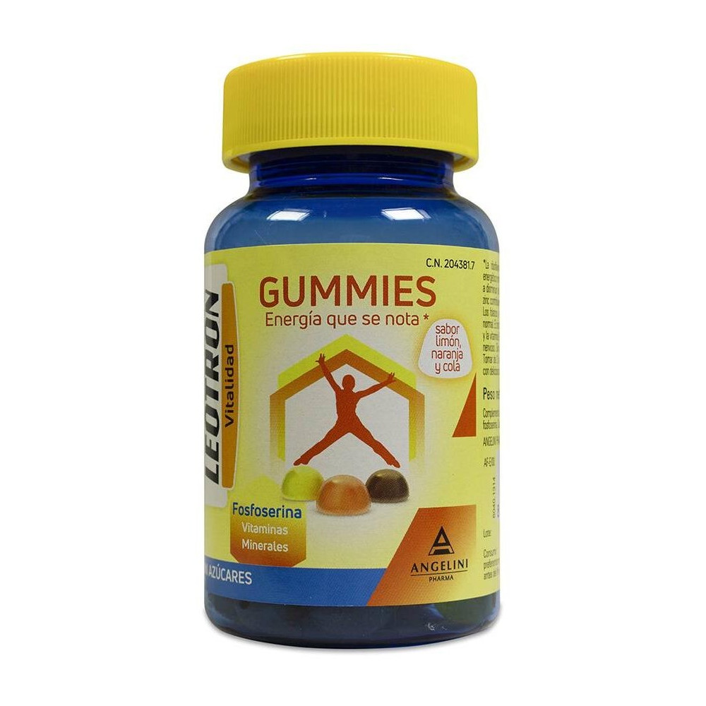 Leotron Gummies Masticables Sabor Limón 60Uds