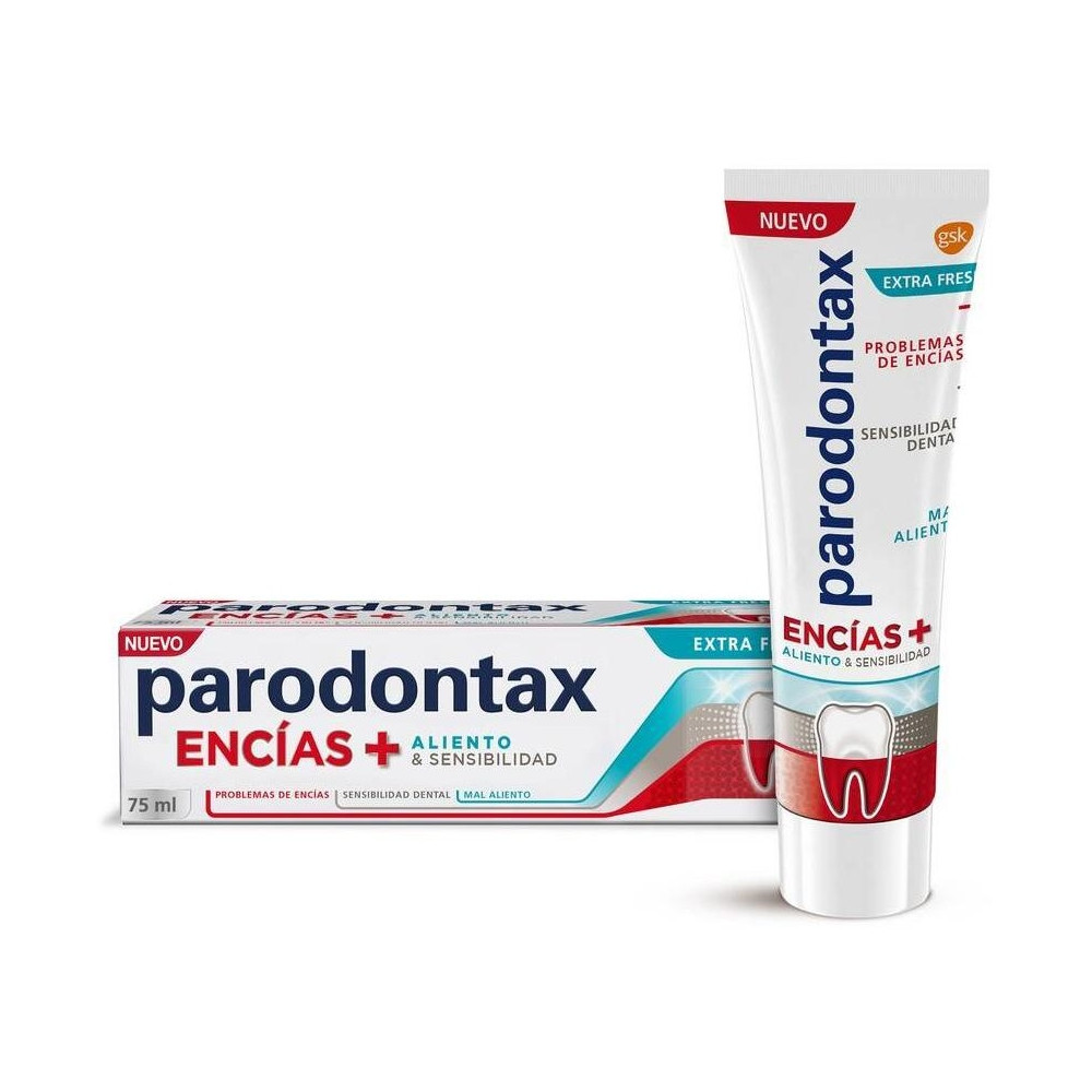 Parodontax Encías + Aliento Y Sensibilidad Extra Fresh 75Ml