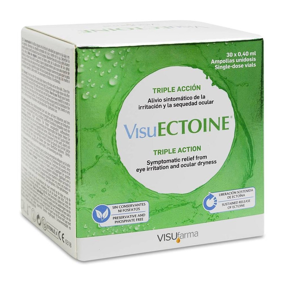 Visufarma Visuectoine X 0.4 Ml, 30 Ampollas Unidosis