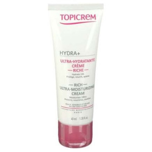 Topicrem Hydra+ Radiance Crema Hidratante Iluminadora Rica, 40 Ml 2