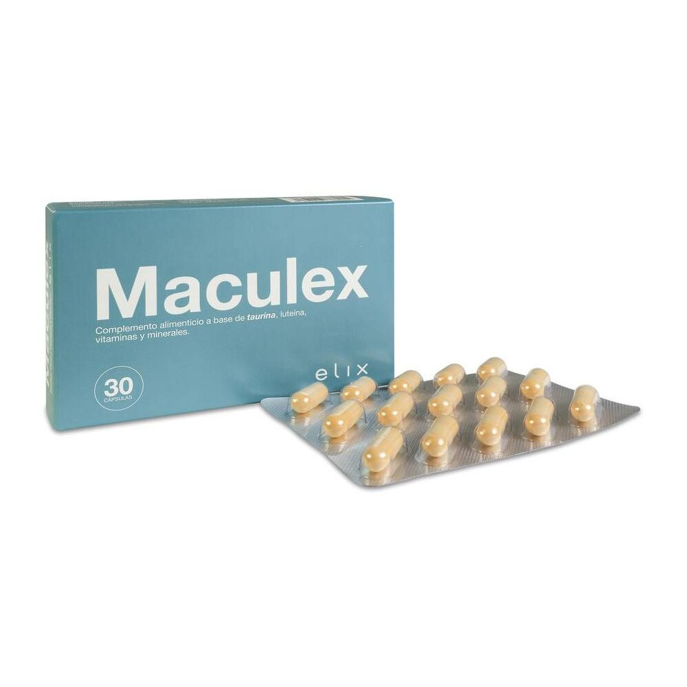 Elix Pharma Maculex, 30 Cápsulas