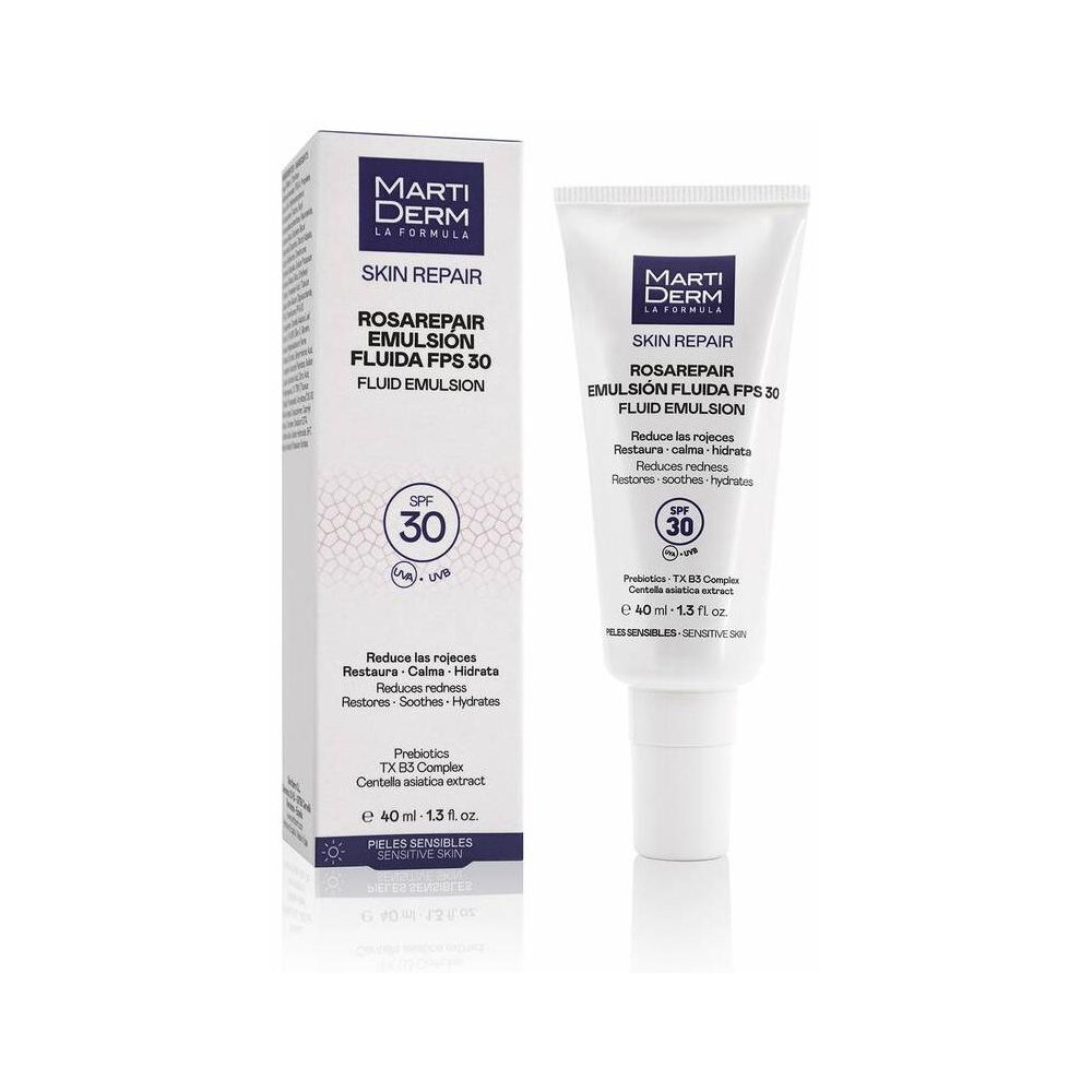 Martiderm Rosarepair Emulsión Fluida Spf 30+, 40 Ml