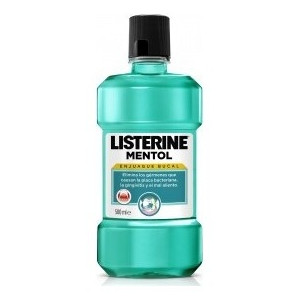 Listerine Mentol Enjuague Bucal, 500 Ml