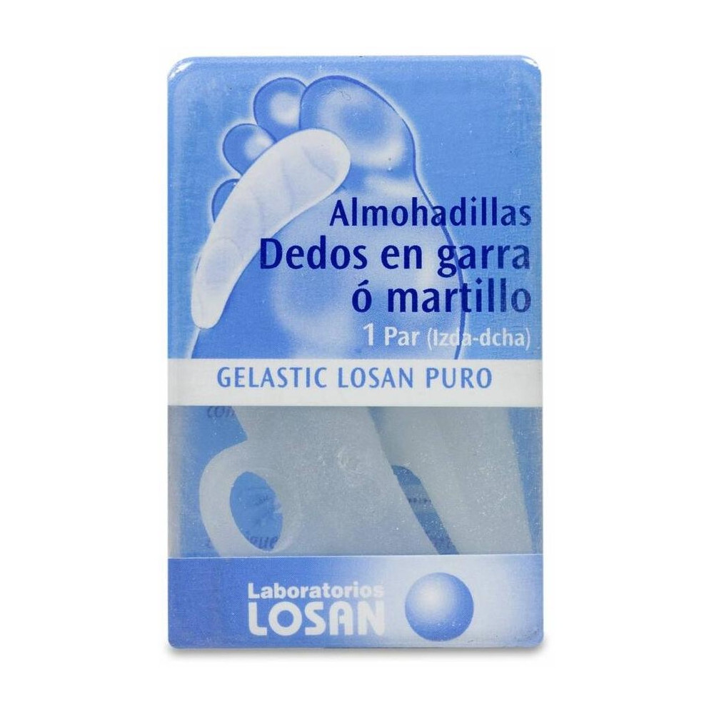Gelastic Losan Almohadilla Dedos En Garra Apoyo Digital Talla Mediana 1 Par