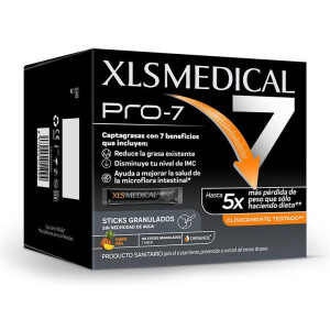 Xls Medical Pro-7 Captagrasas Sticks Granulados 90 U