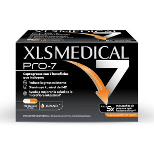 Xls Medical Pro-7 Captagrasas 180 Cápsulas