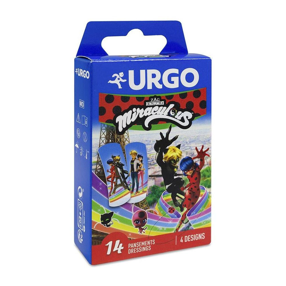 Urgo Apositos Miraculous 7,2 Cm X 2,5 Cm, 14 Unidades
