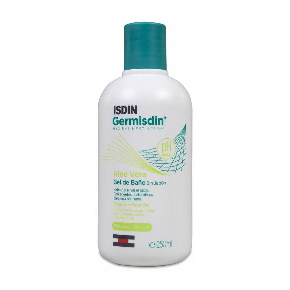 Isdin Germisdin Aloe Vera Higiene Corporal Piel Seca, 250 Ml