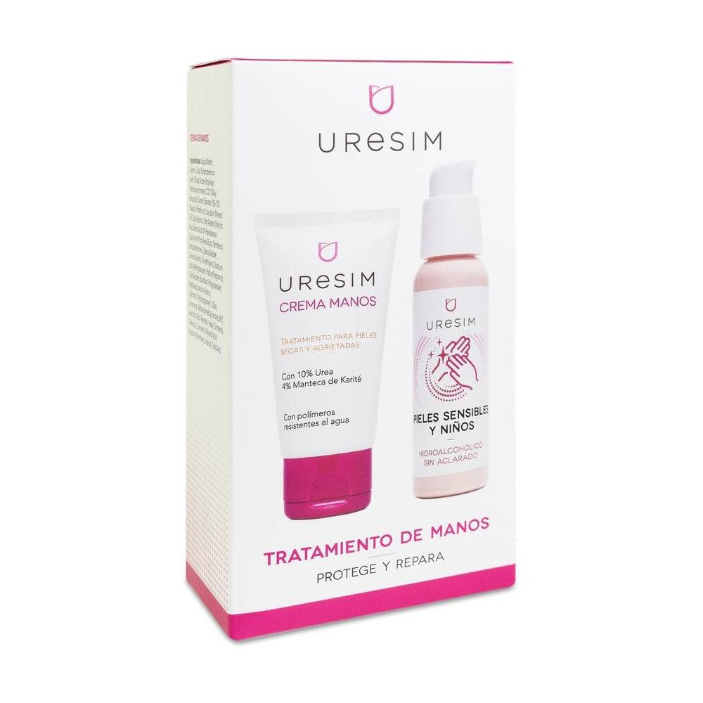 Pack Uresim Crema Manos + Gel Limpiador Manos, 50 Ml + 30 Ml