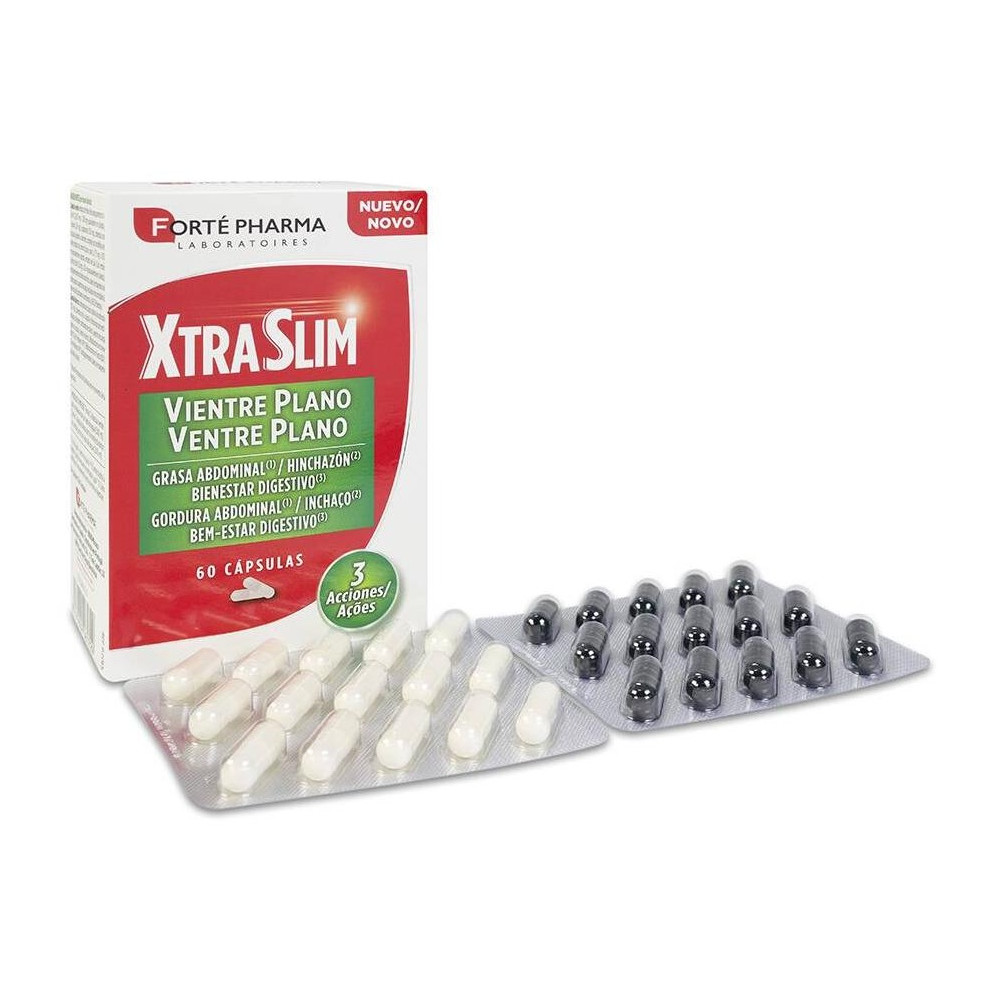 Xtraslim Vientre Plano Grasa Abdominal 60Cap.