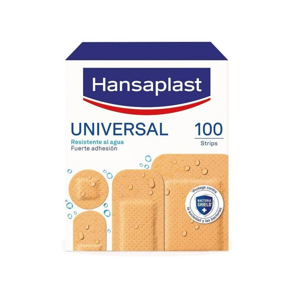 Hansaplat Universal Surtido 4 Tamaños, 100 Apósitos