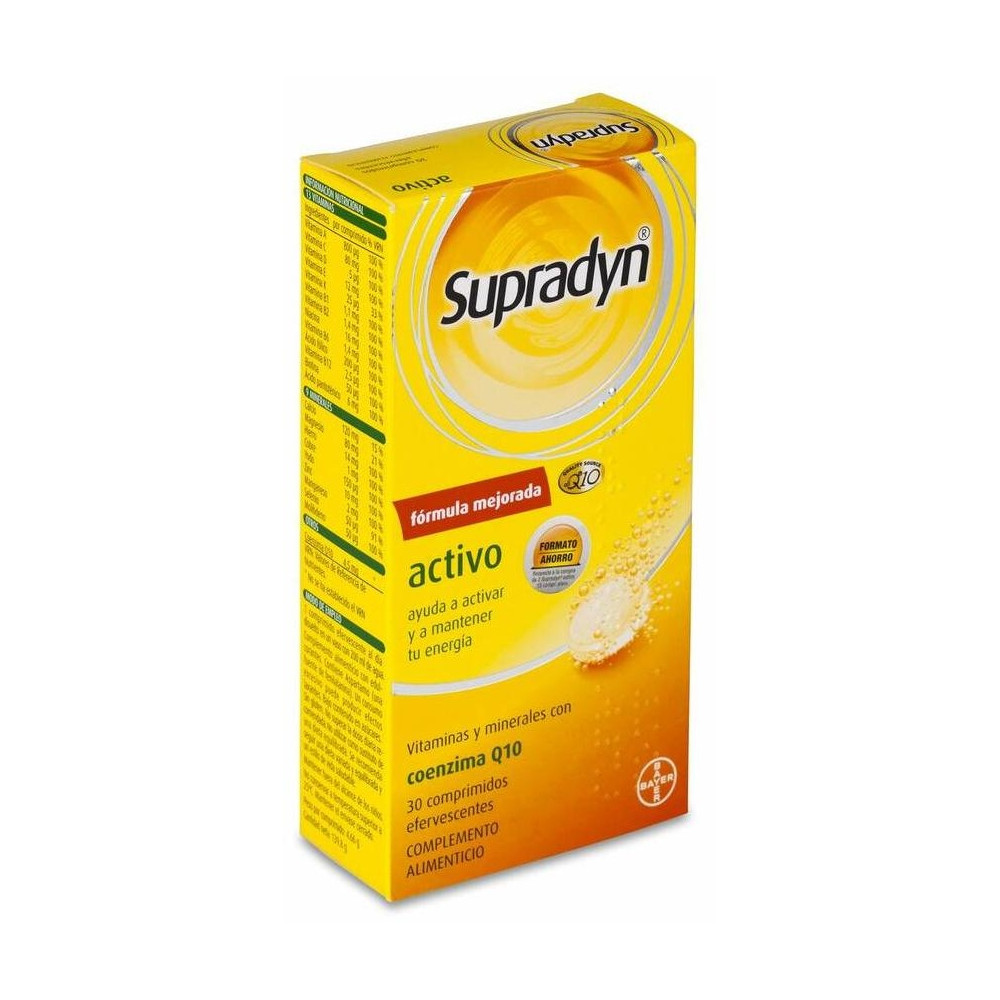 Supradyn Activo, 30 Comprimidos Efervescentes