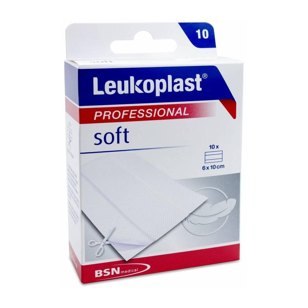 Leukoplast Soft 6 X 10Cm, 10 Uds