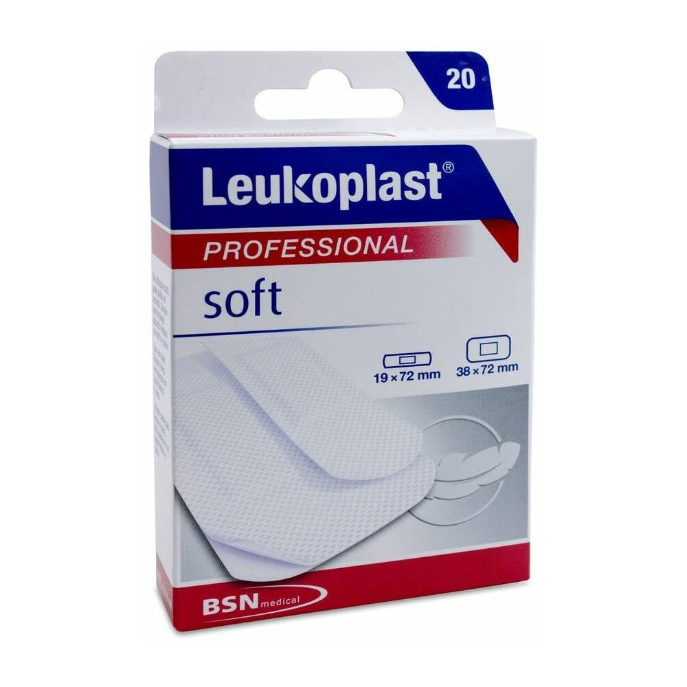 Leukoplast Soft Surtido, 20 Uds