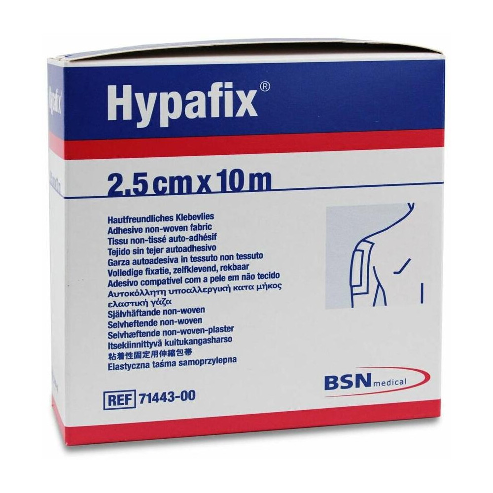 Hypafix Gasa Adhesiva 2,5 Cm X 10 M, 1 Ud