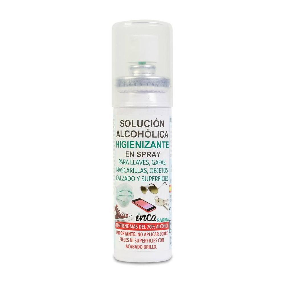 Inca Farma Solución Hidroalcohólica Higienizante Spray 17Ml