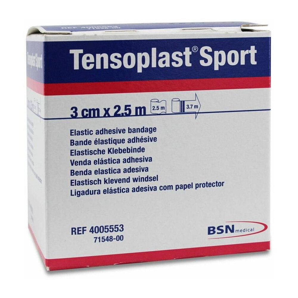 Tensoplast Sport Venda Elástica Adhesiva 3Cmx2_5M 1Ud