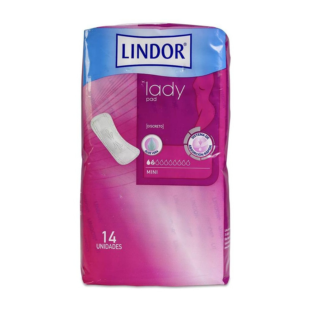 Lindor Lady Pad Compresas Normales 14Uds