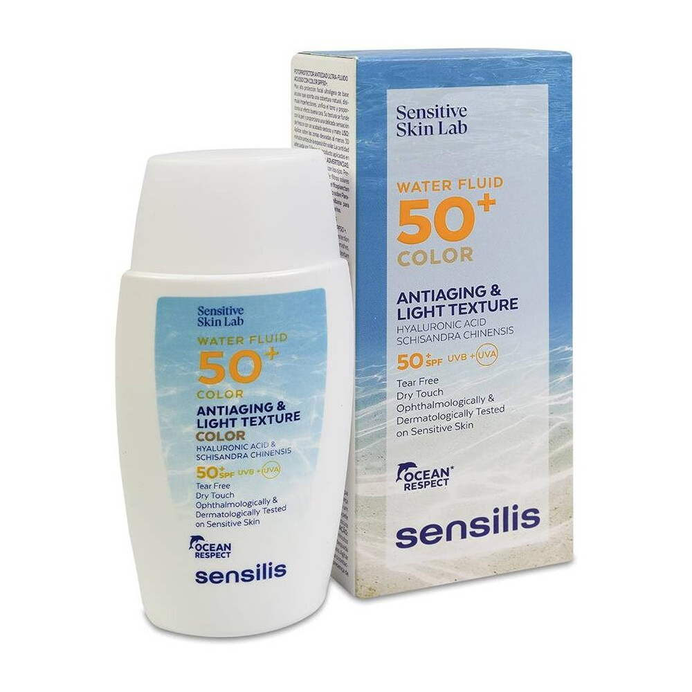 Sensilis Water Fluid Spf 50+ Fotoprotector 1 Envase 40 Ml Color