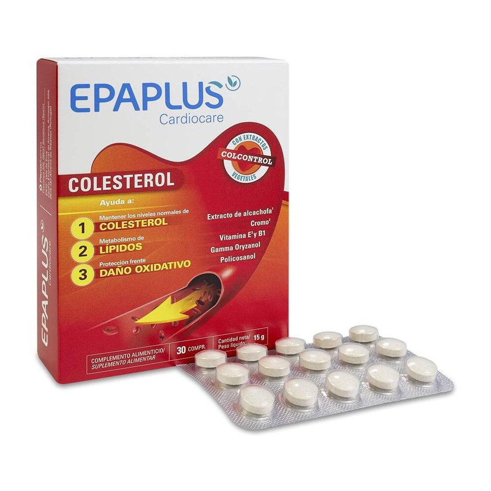 Peroxfarma Epaplus Cardiocare Colesterol 30 Comprimidos