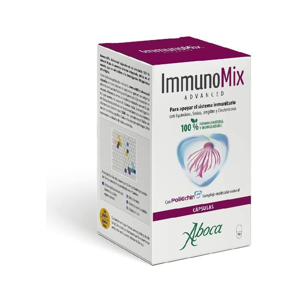 Aboca Immunomix Advanced Cápsulas, 50 Cápsulas