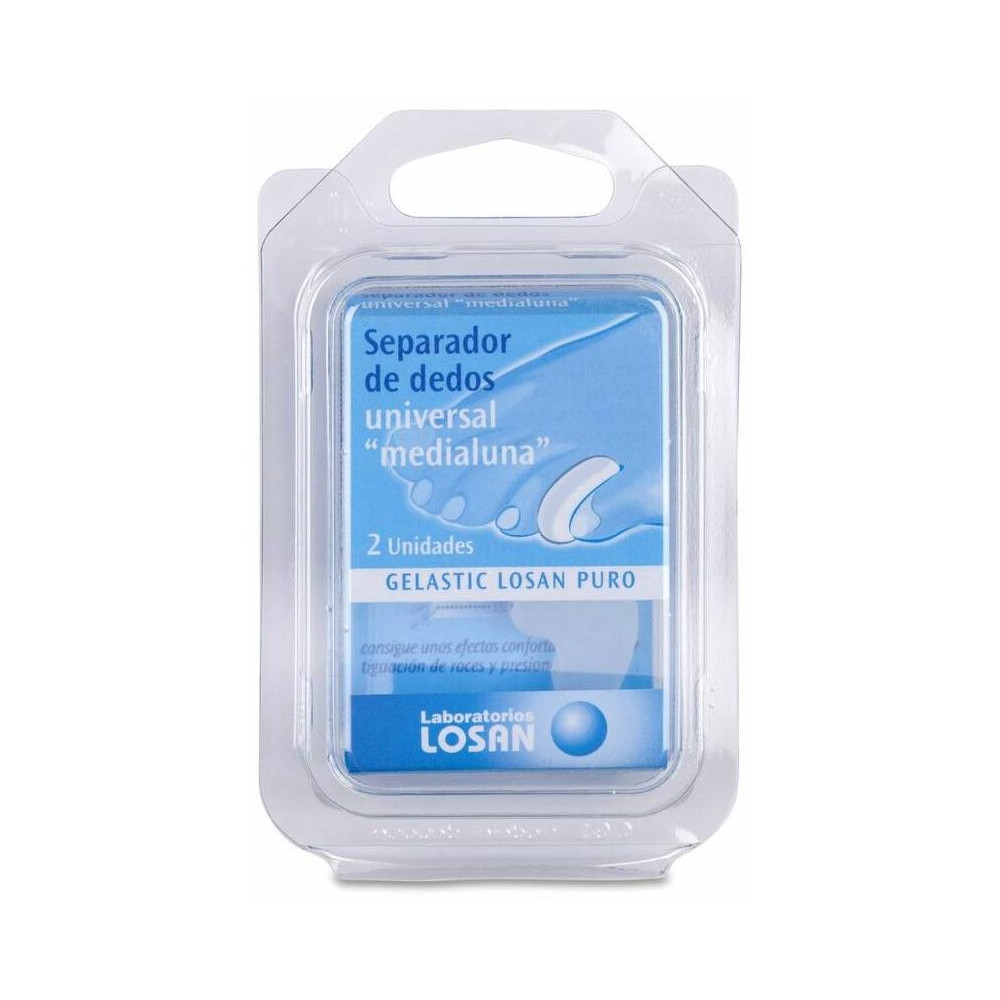 Gelastic Separadores De Dedos Medialuna Talla M, 1 Ud
