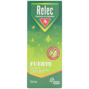 Relec Repelente De Mosquitos Fuerte Sensitive Familiar Spray 75Ml