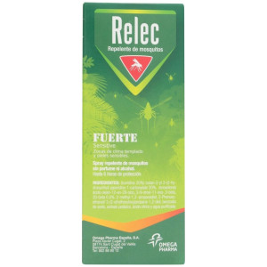 Relec Repelente De Mosquitos Fuerte Sensitive Familiar Spray 75Ml